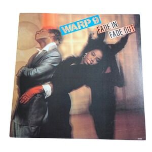 Warp 9 Fade In Fade Out 12x12 Album Flat Promo Poster Vintage 1986 Funk Soul R&B